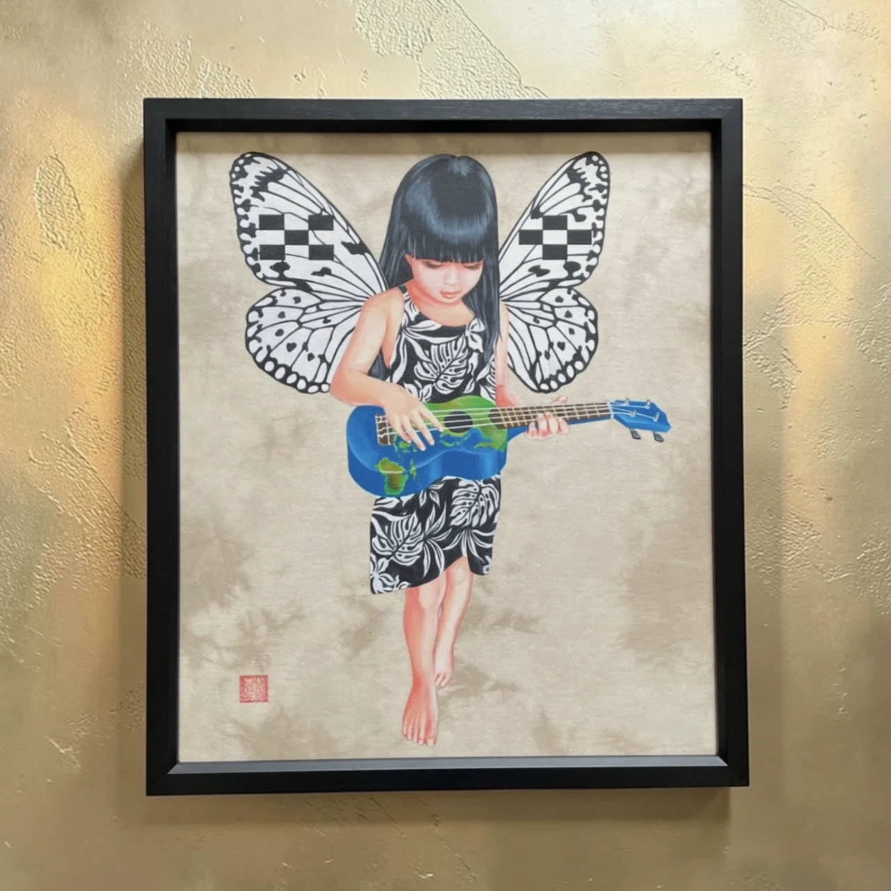作品 バタフライエフェクト ART フェアリーオオゴマダラ ｜左右田薫