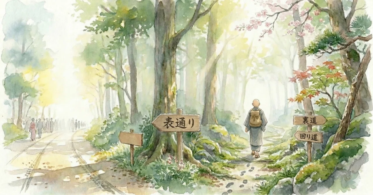 裏道・抜け道・回り道|龍.