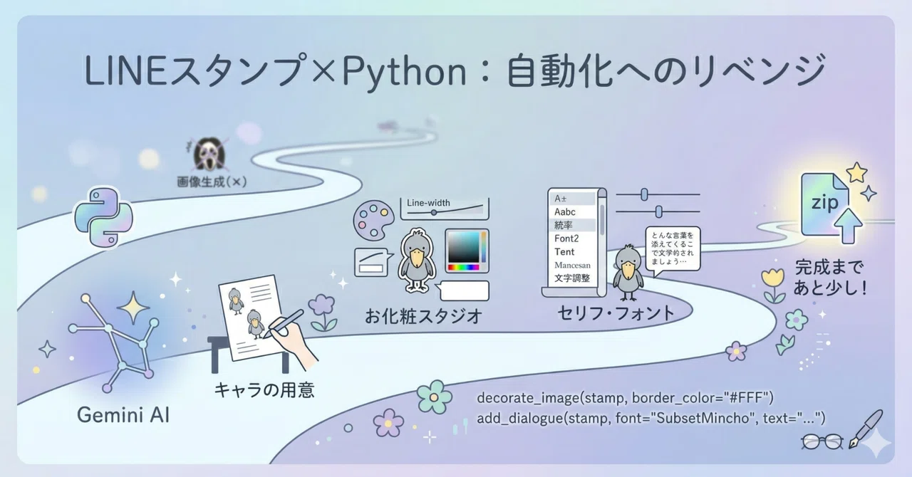 Log of Using Python for LINE Sticker Creation｜ぐぬこ