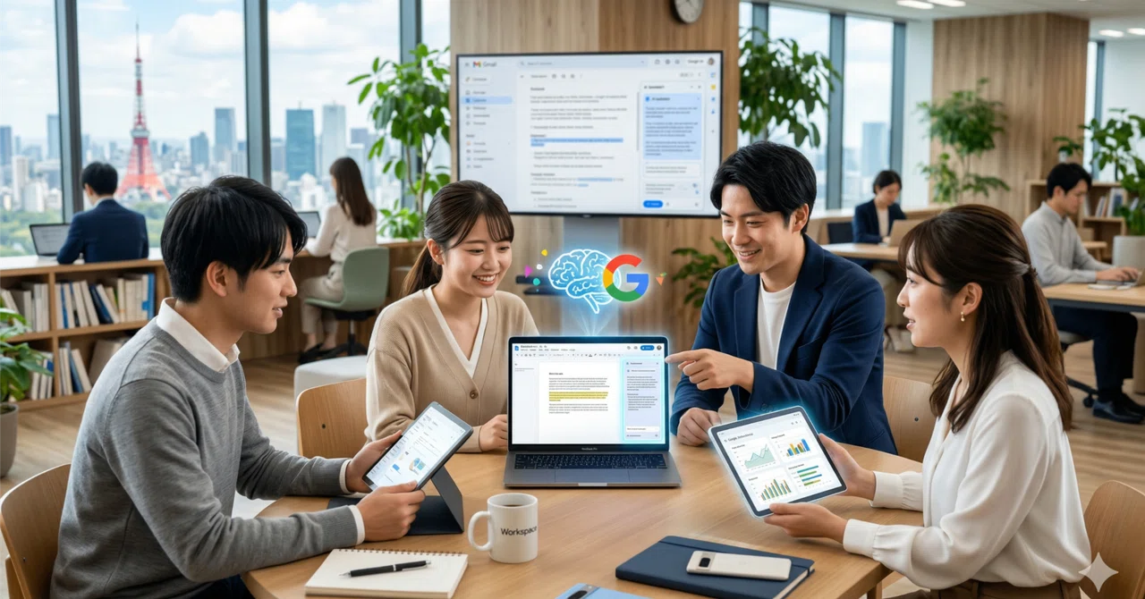【新人教育】「ググる」より先に「AIに聞く」。新入社員に初日に教えたいGoogle Workspace×AI活用術5選｜古澤久志
