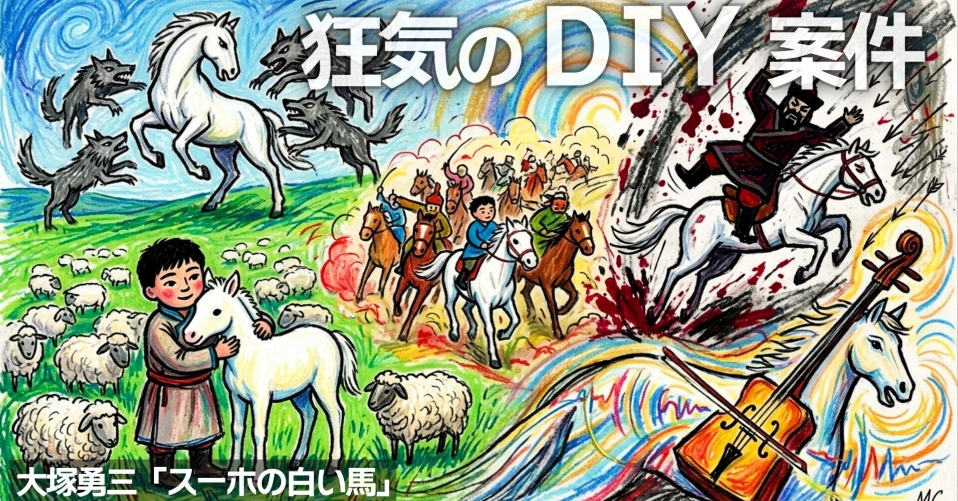スーホの白い馬」の人気タグ記事一覧｜note ――つくる、つながる、と