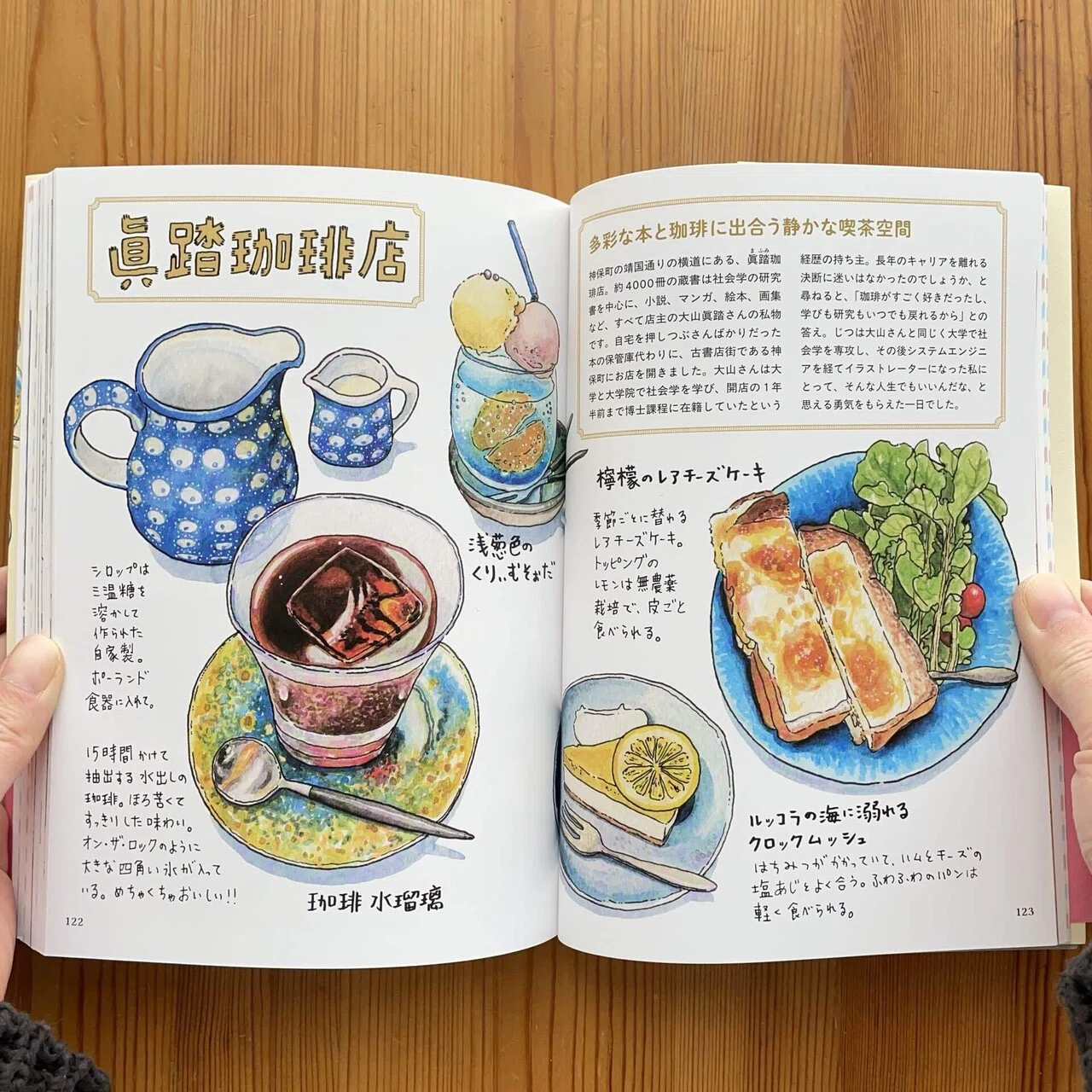 イラストでめぐる 魅惑の東京カフェガイド」ができるまで ①カフェと