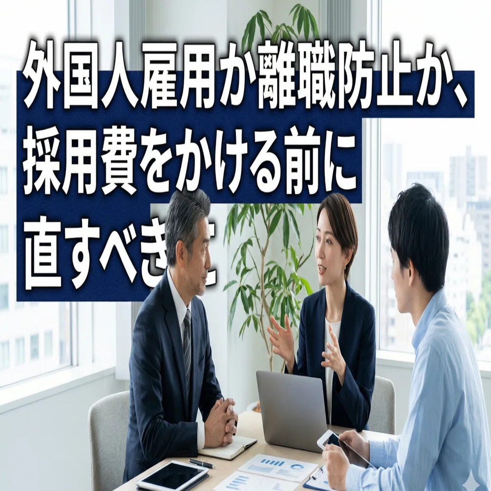 外国人労働者だけで回る会社と人が辞め続ける会社――中小企業が採用費を