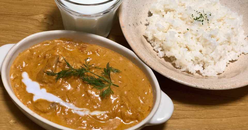 食戟のソーマ コリバタカレー 作ってみた 白米 Note