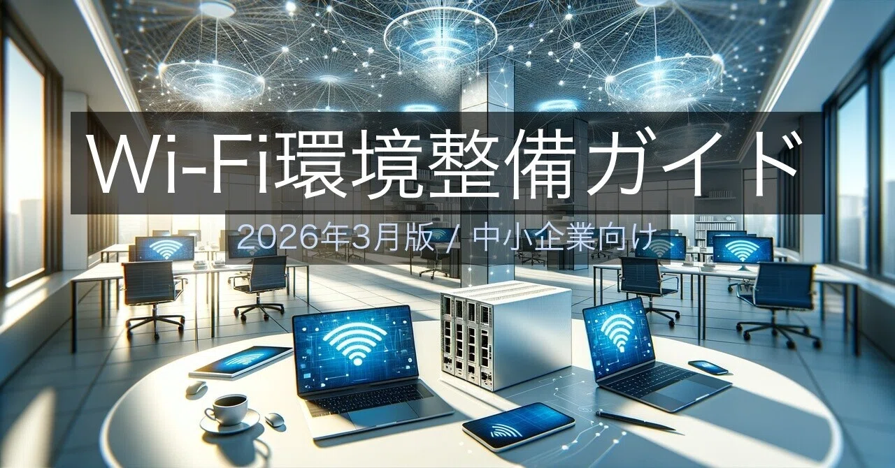 2026年3月版：中小企業のWi-Fi環境整備ガイド｜Nori | NW x AIエンジニア