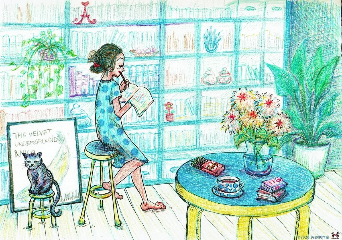 ポッキーと読書