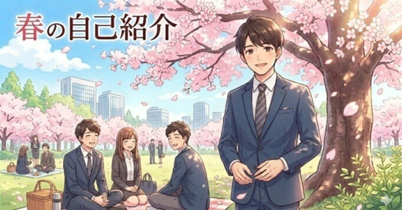 お題】春の自己紹介｜貴志 砂印