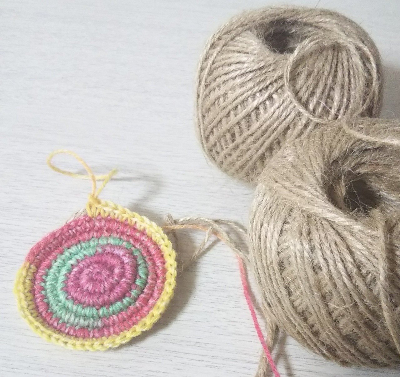 オパール毛糸プラス麻ひも ユミコ Note