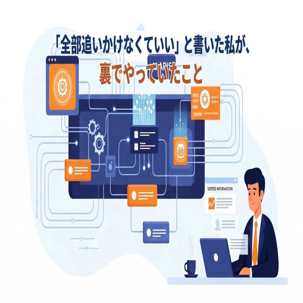 コメント者3/6 大14 全部追いかけなくていい」と書いた私が、裏でやっていたこと｜大澤真介