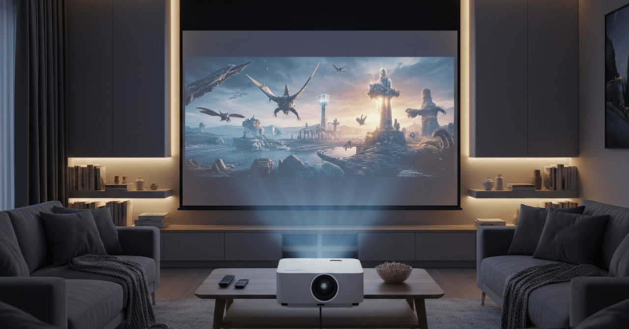 ♪お家で映画館♪  コロナ渦中に最適プロジェクター お家映画館の作り方｜おすすめなプロジェクターの選び方