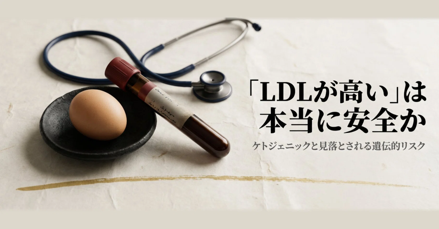 ケトでLDL高い人に、医者として確認してほしいことがある｜Dr.もさり