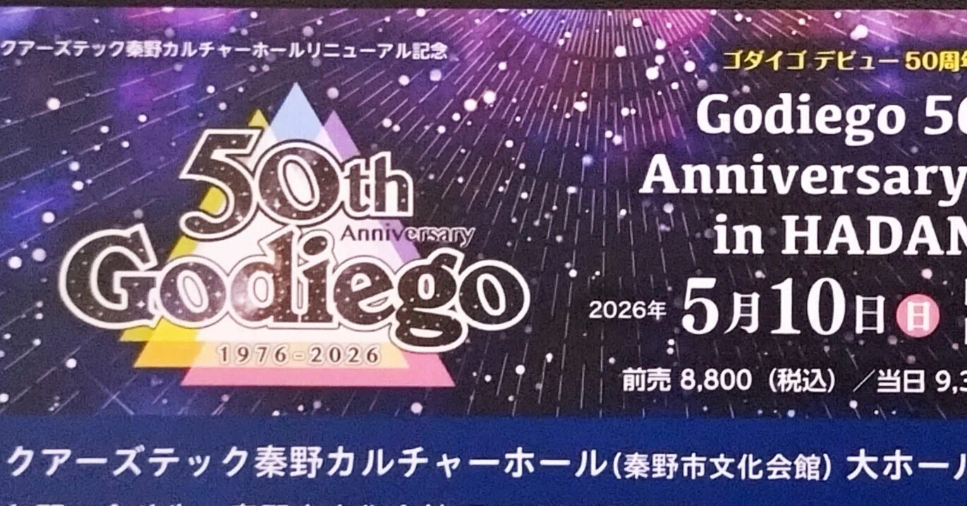 再始動以降のゴダイゴライブにおける、既発表曲の演奏実績 ①