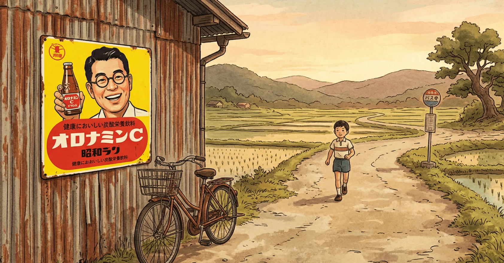 小さな巨人”「オロナミンC」61年の逆説——「田舎くさい看板」が、日本一