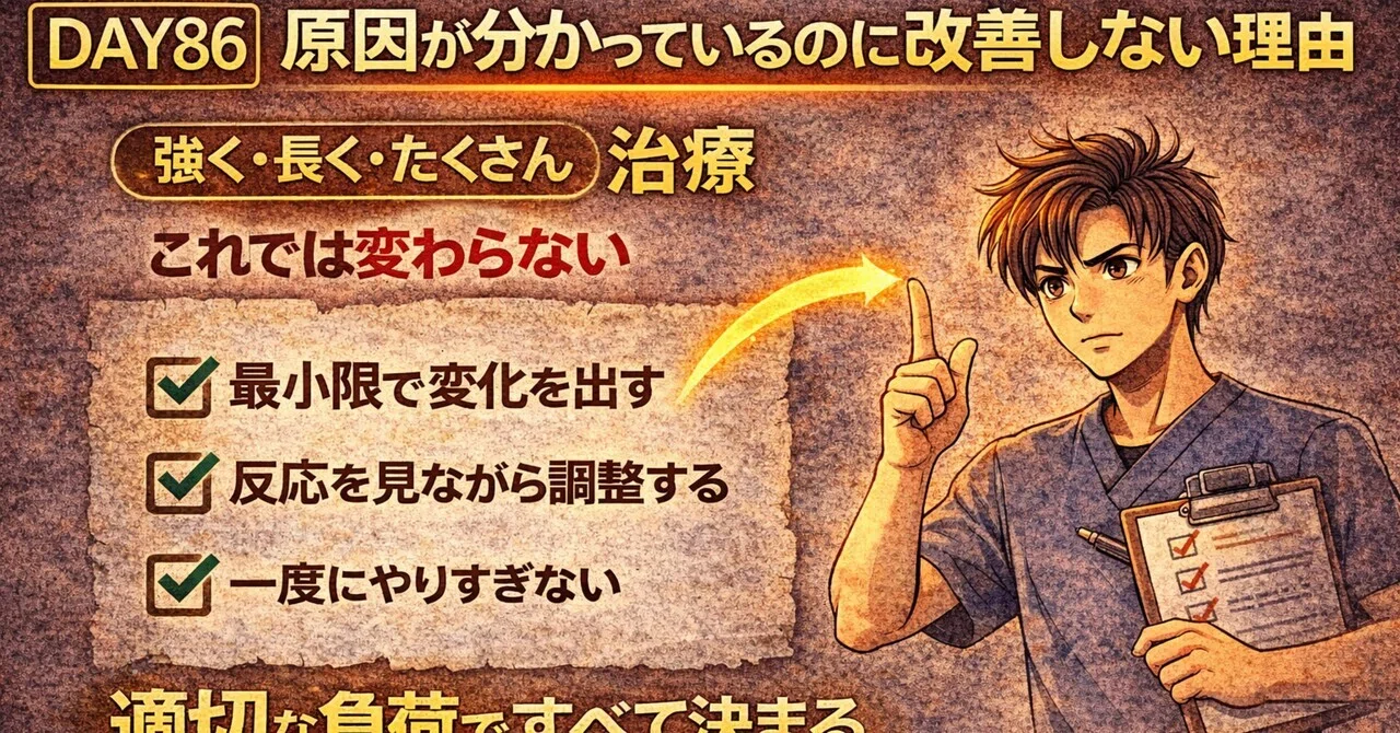 Why things don't improve even when the cause is known｜臨床思考デザイナー