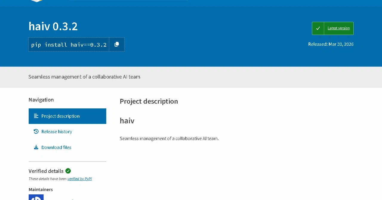 haiv 0.3.2が進める共同AIチーム運用の“シームレス化”｜HAXAI_LAB