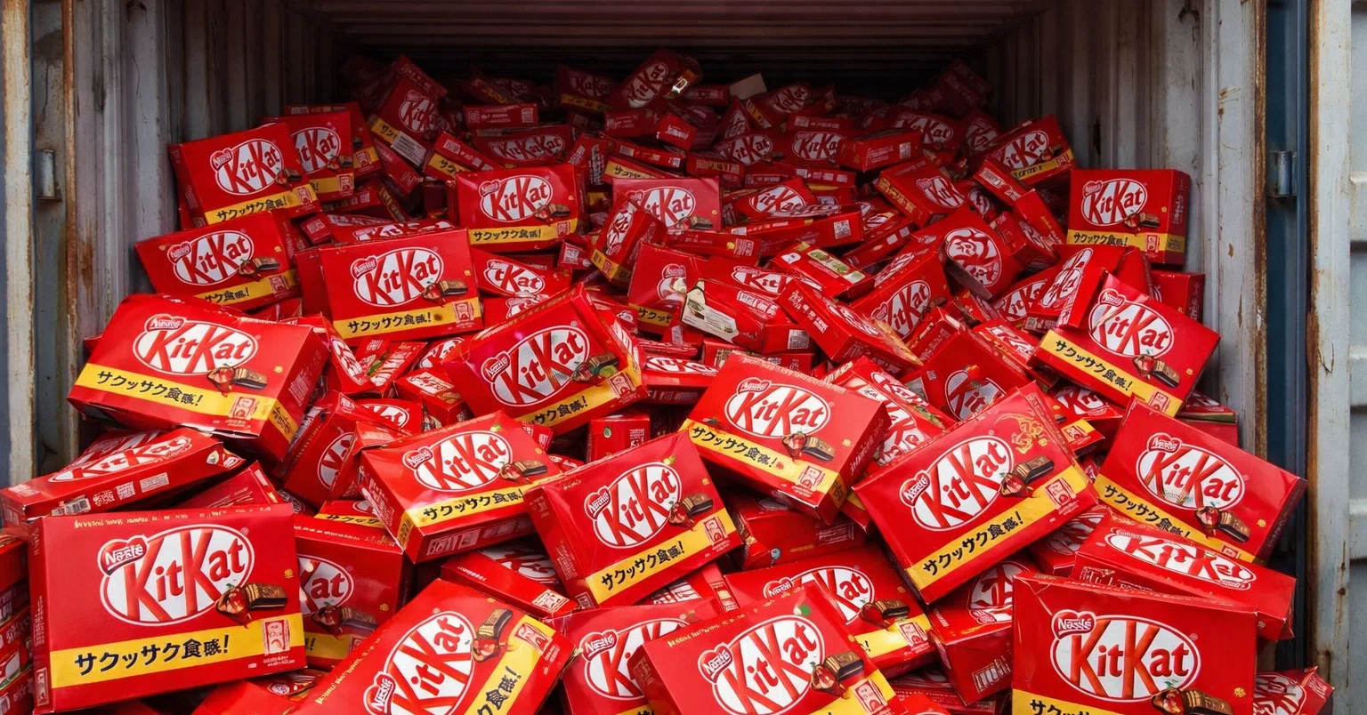 📰【apnews】欧州輸送中に消えた41万3793本のキットカット｜DailyNews