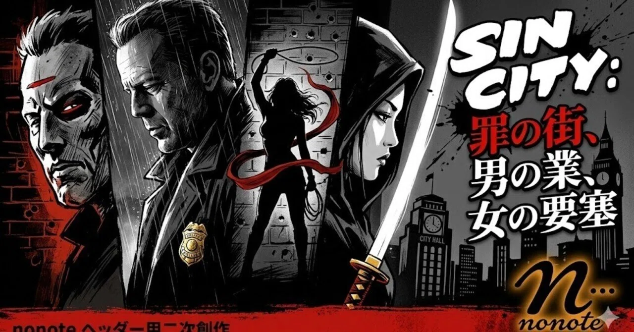 349 『シン・シティ』映画評：ハードボイルドの鑑！｜矢部傳二