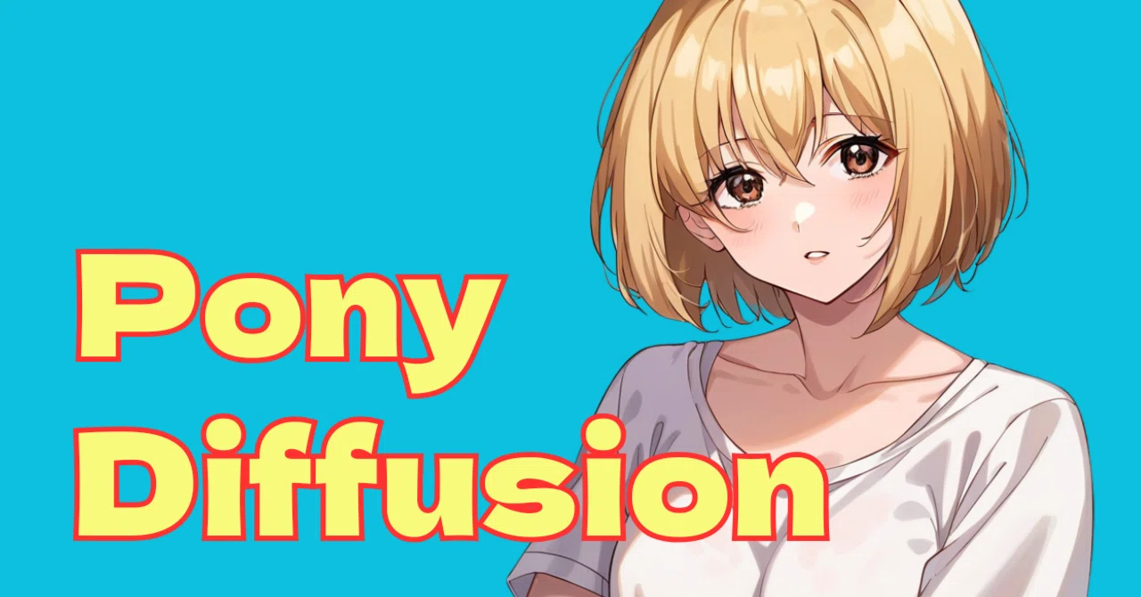 Pony Diffusion × Radeon。オススメLoRAとプロンプトのコツ。ComfyUI