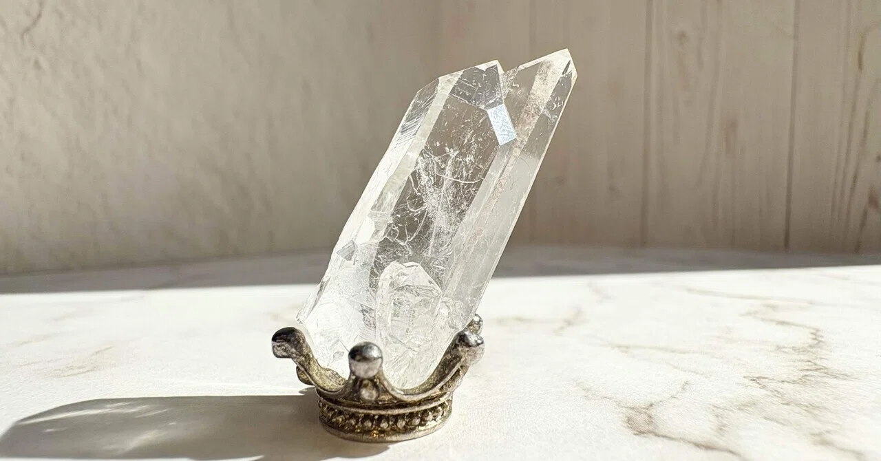 There is a reason for the things I love. I love crystals that tell a ...