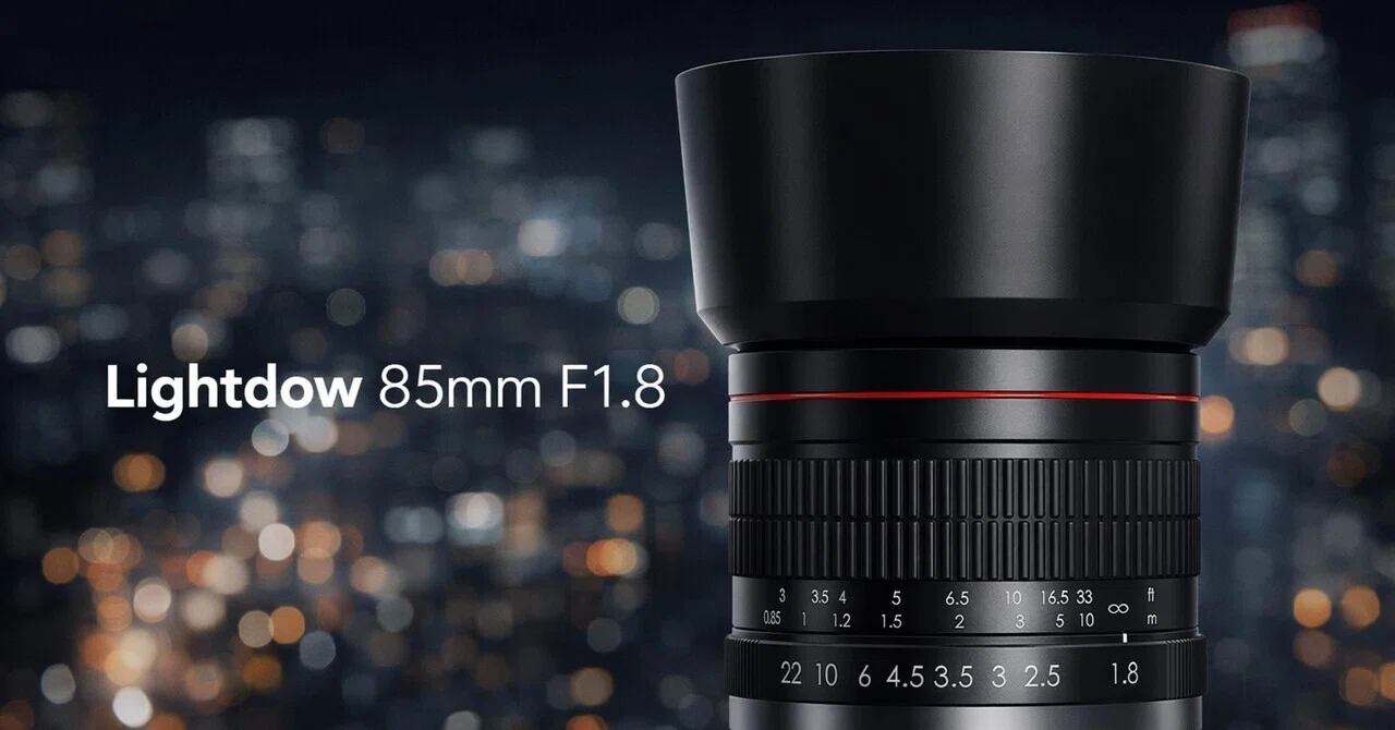 Lightdow 85mm F1.8 RFマウント、正直かなり尖ってる。AFなしでも