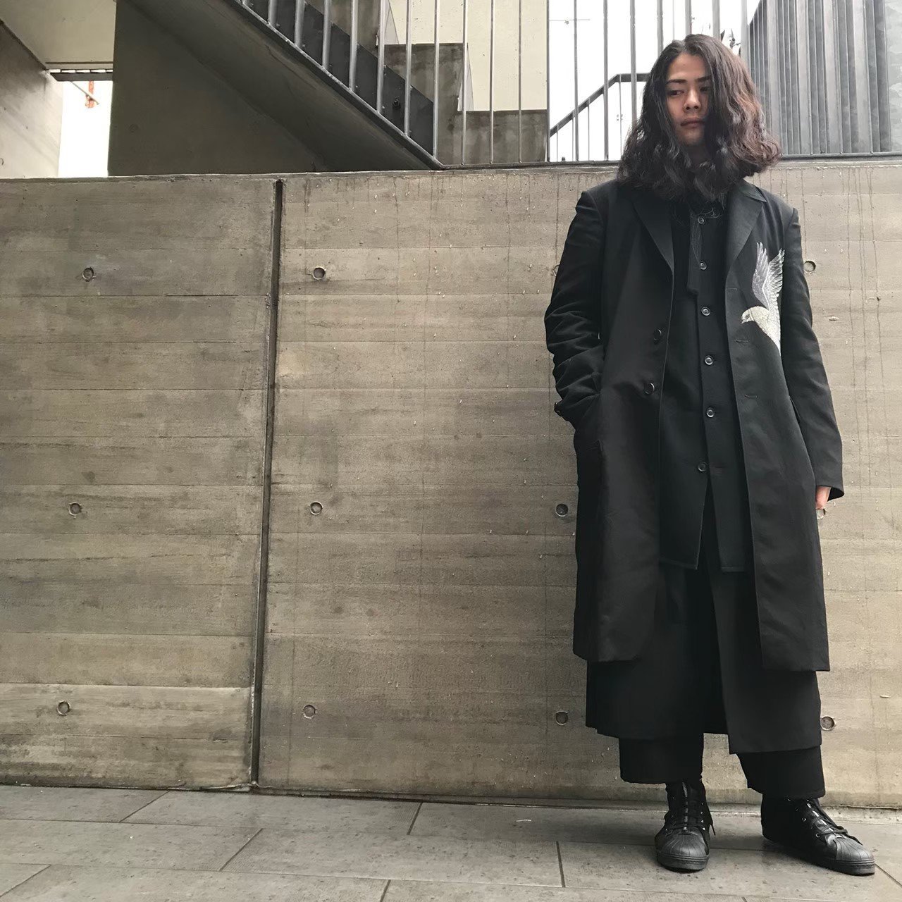 日本代理店正規品 ヨウジヤマモト 19AW ウール カシミヤ ドクター