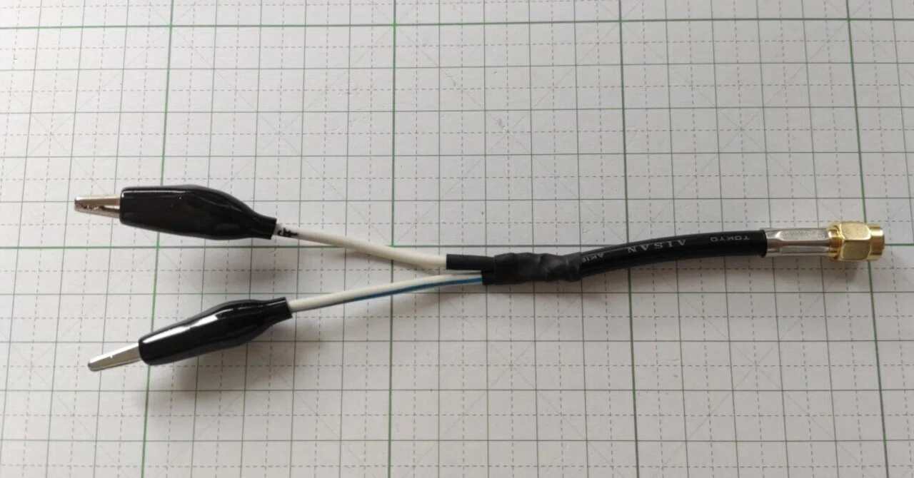 NanoVNA-F V2用に作った測定治具は430MHz帯では使えないかも｜ky01