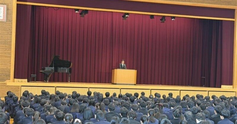 3学期終業式・離任式を行いました