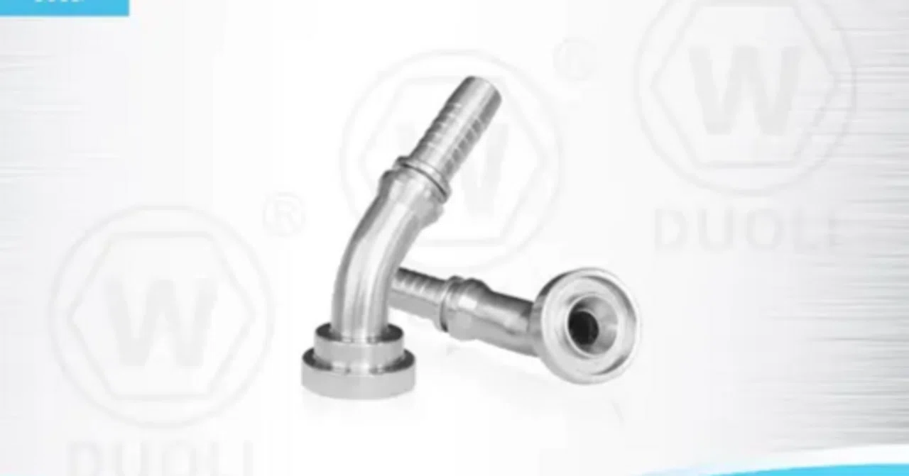 45° SAE FLANGE 3000 PSI CODE 61 ISO 12151-3/SAE J516-J518｜duolihydraulics
