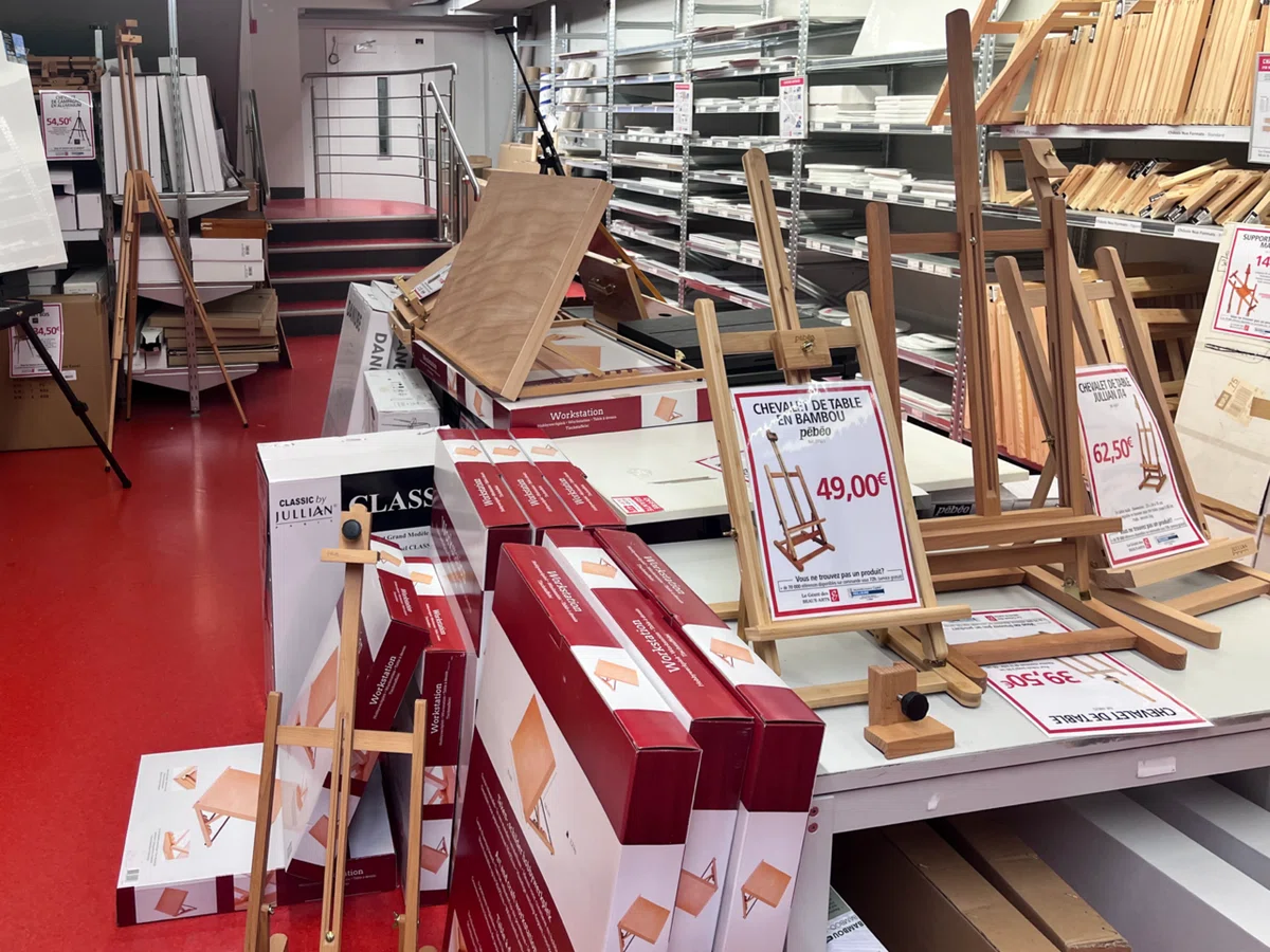 パリの画材店その1｜木村佳代子