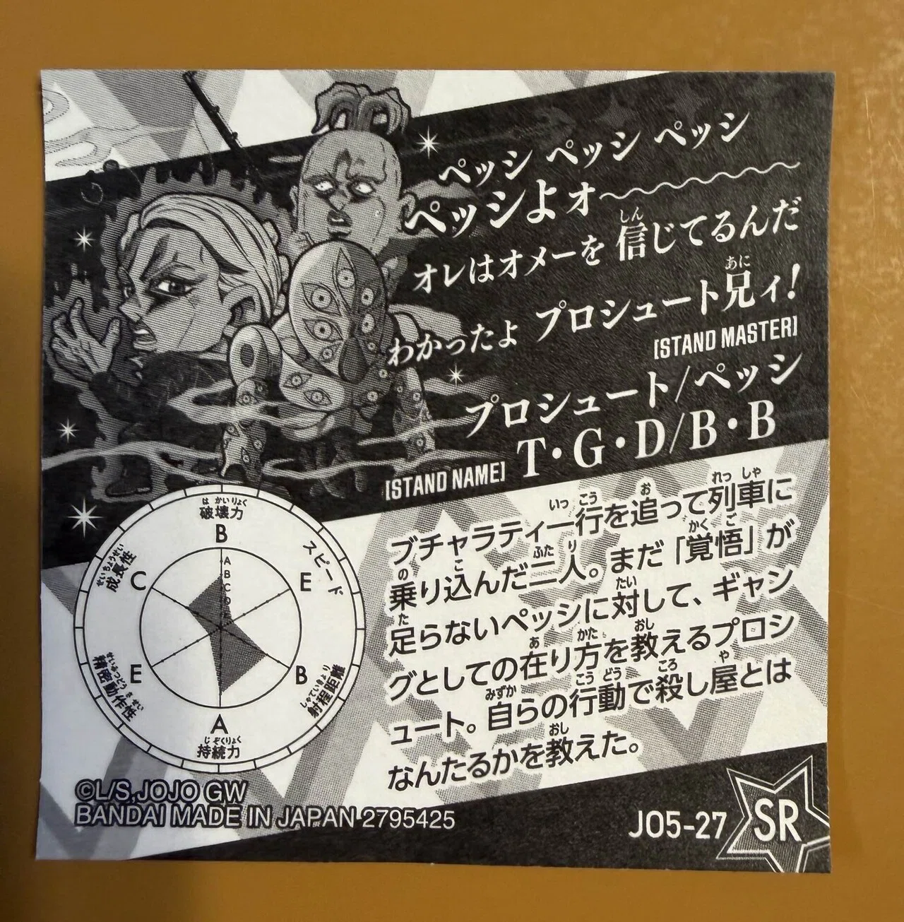 ジョジョウエハース 5部Episodio02 コンプリートオオオオオオオオオオ
