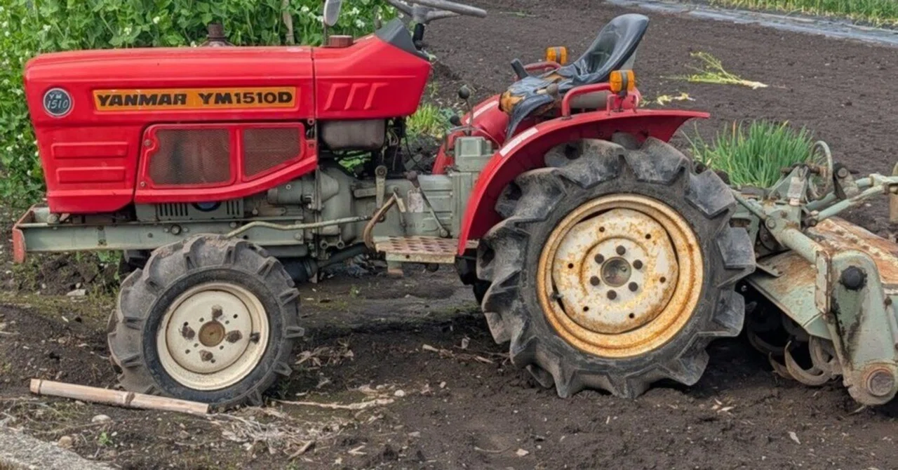 眉毛」のある相棒。ヤンマーYM1510Dと過ごす、土の匂いの時間｜山嵐