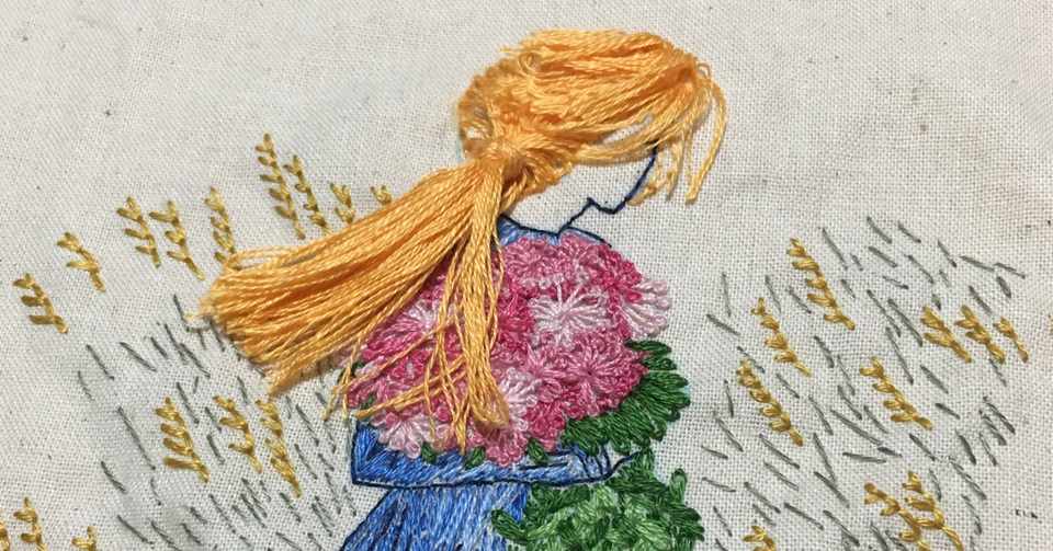 レベル0からの刺しゅうー目次 はじめにー Atelier Hanami 刺繍とイラストと Note