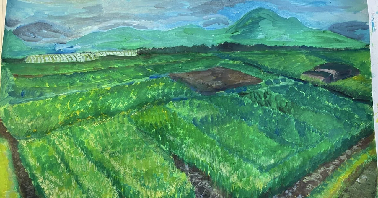 風景画1 風景画に挑戦・第1作｜図工アニキ