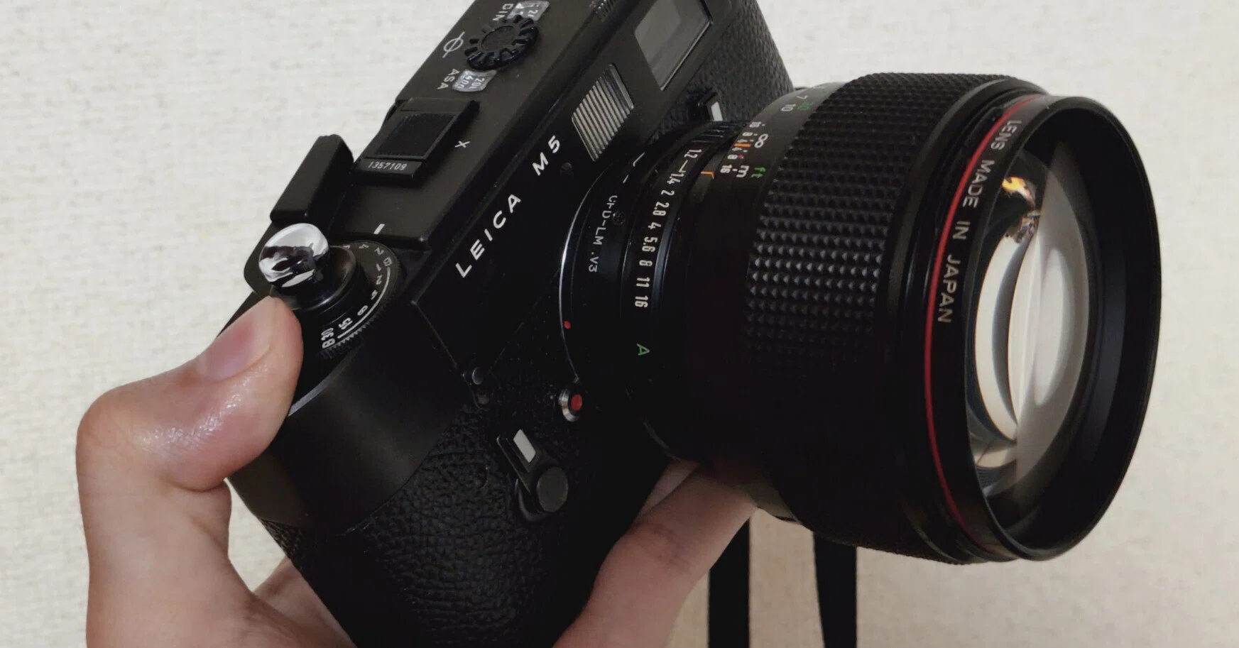 【良品】Canon キャノン New FD 85mm F1.2 L #392 Canon New FD 85mm F1.2 Lのファーストインプレッション｜うにょーん