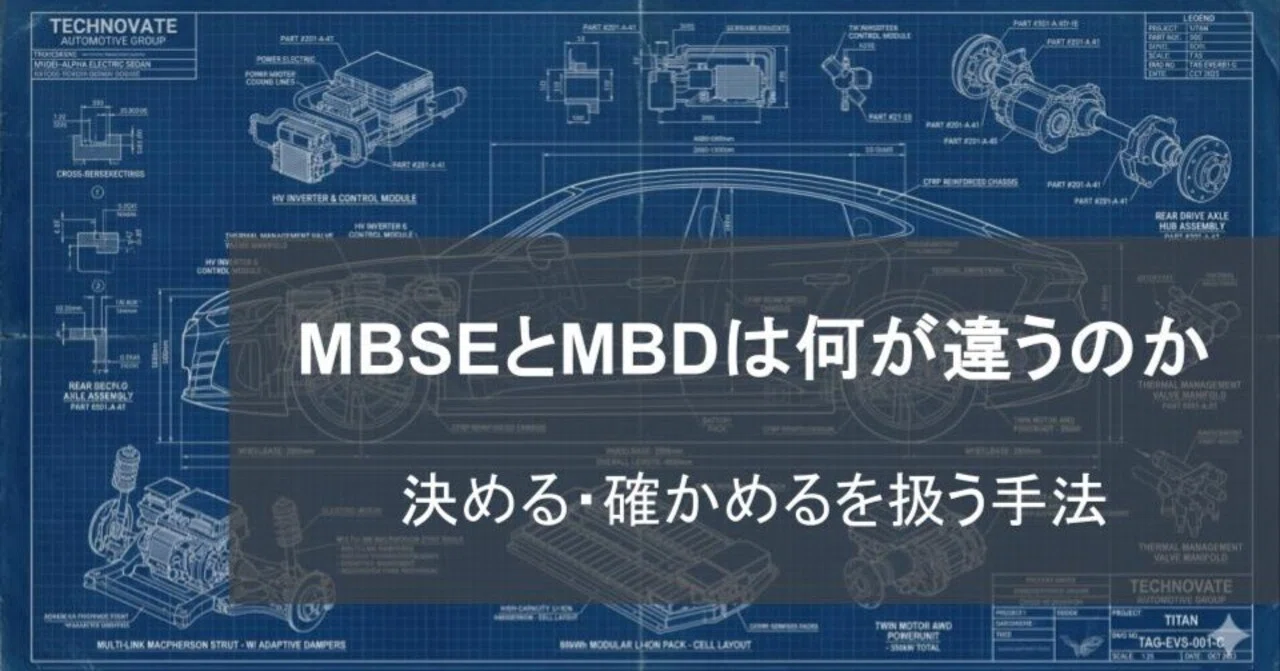 MBDとMBSEは何が違うのか？｜株式会社レヴィ