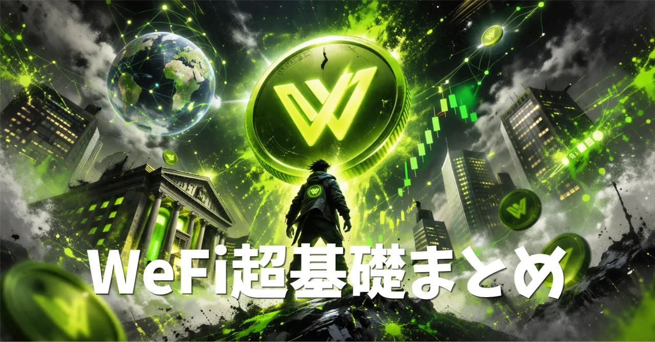 【超入門編】次世代の金融インフラ「WeFi」とは何者なのか？｜セイヤ | 積立 × WeFi × Worldを語る人