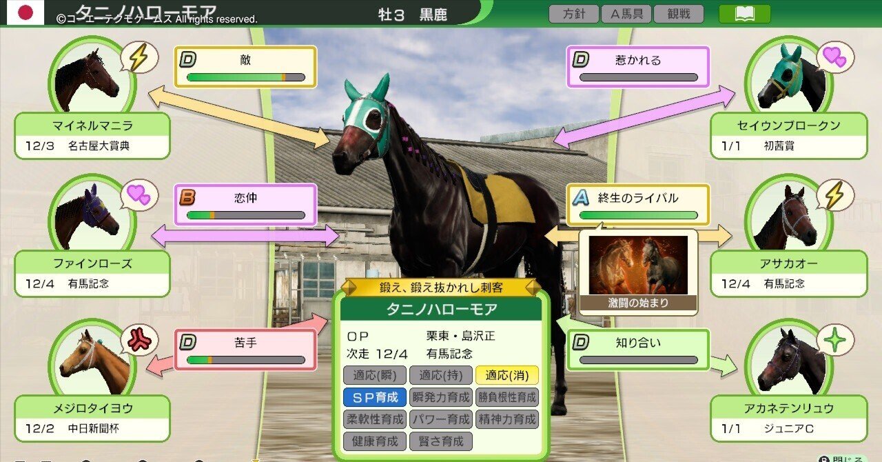 68年産　カラーオデオン　やって来る　ヤァヤァヤァ 初心者が征く→Winning Post10 2026-1968年-｜N̤̮A̤̮O̤̮
