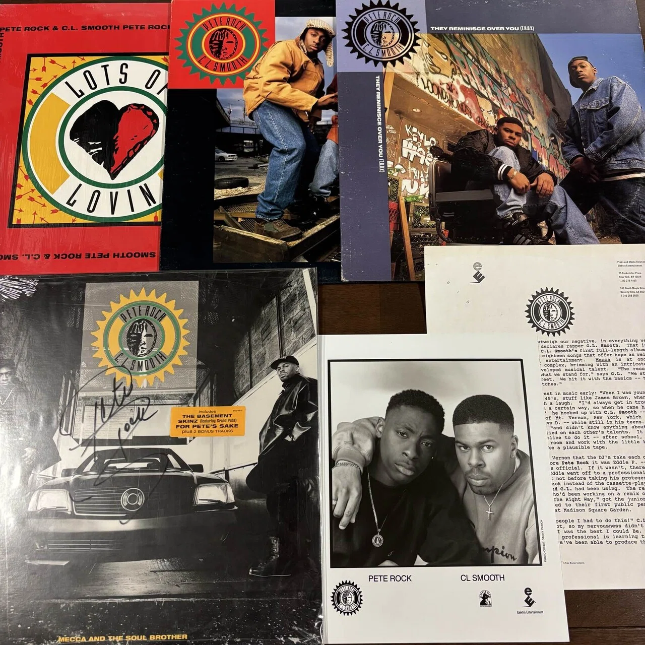 USオリジナル未開封 Pete Rock & C.L. Smooth USオリジナル未開封 Pete Rock & C.L. Smooth 【公式通販】
