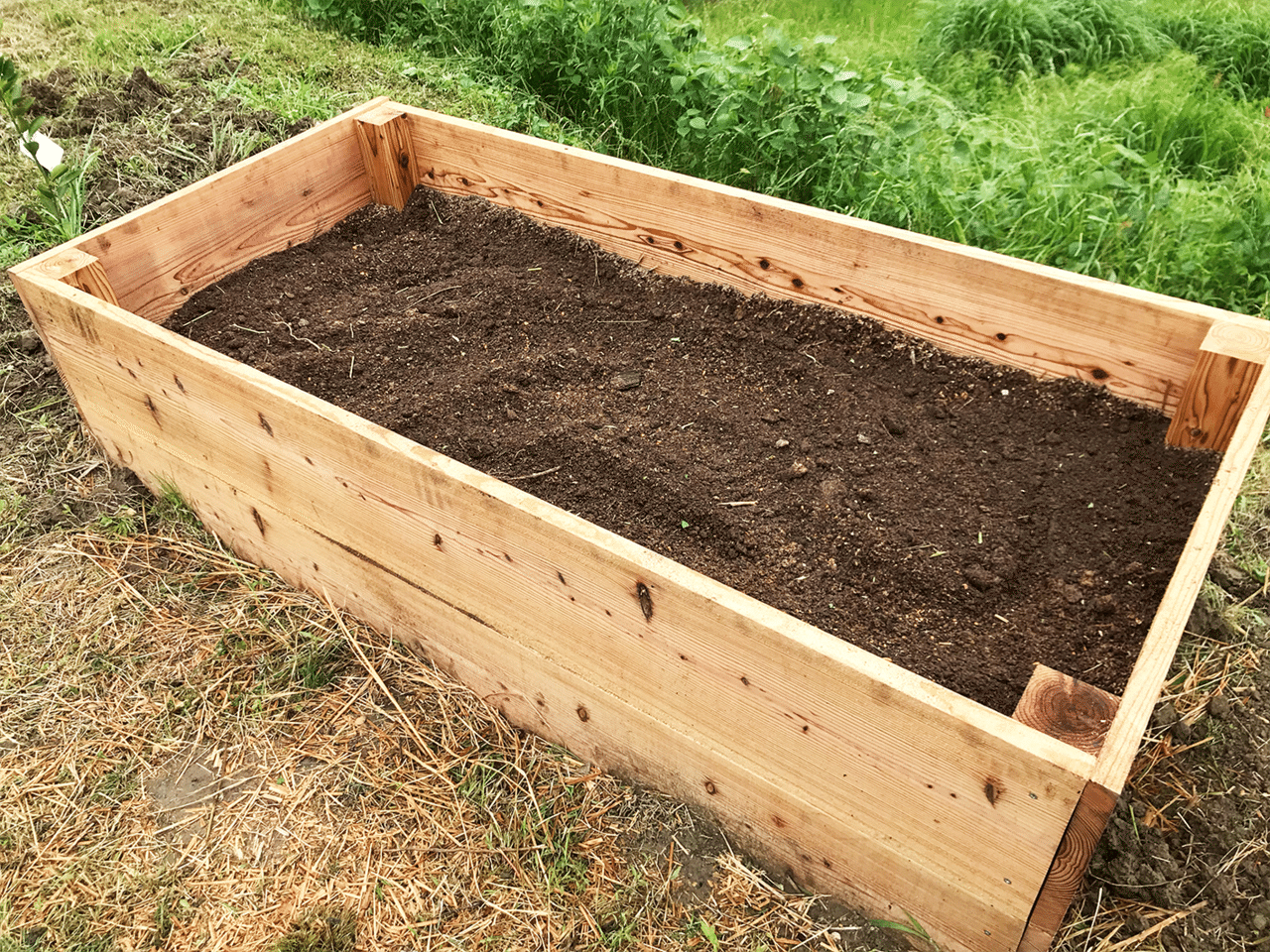 粘土質の土壌でガーデニング Raised Bed の実験 タツヤ 育児パパ Note