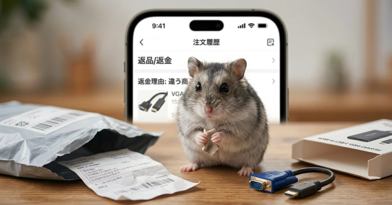Temuで注文と違う商品が届いた！返金手続きのリアルな体験記｜🐹マリモ
