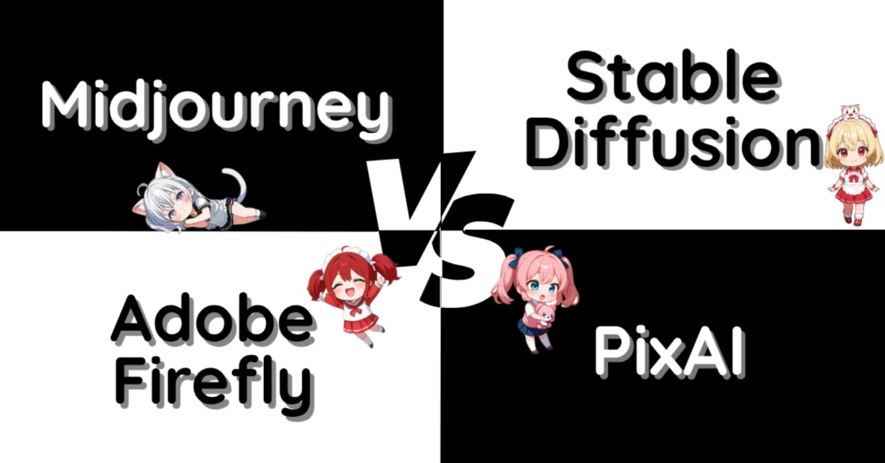 2026】AIイラスト生成 ツール比較｜Midjourney・Stable Diffusion
