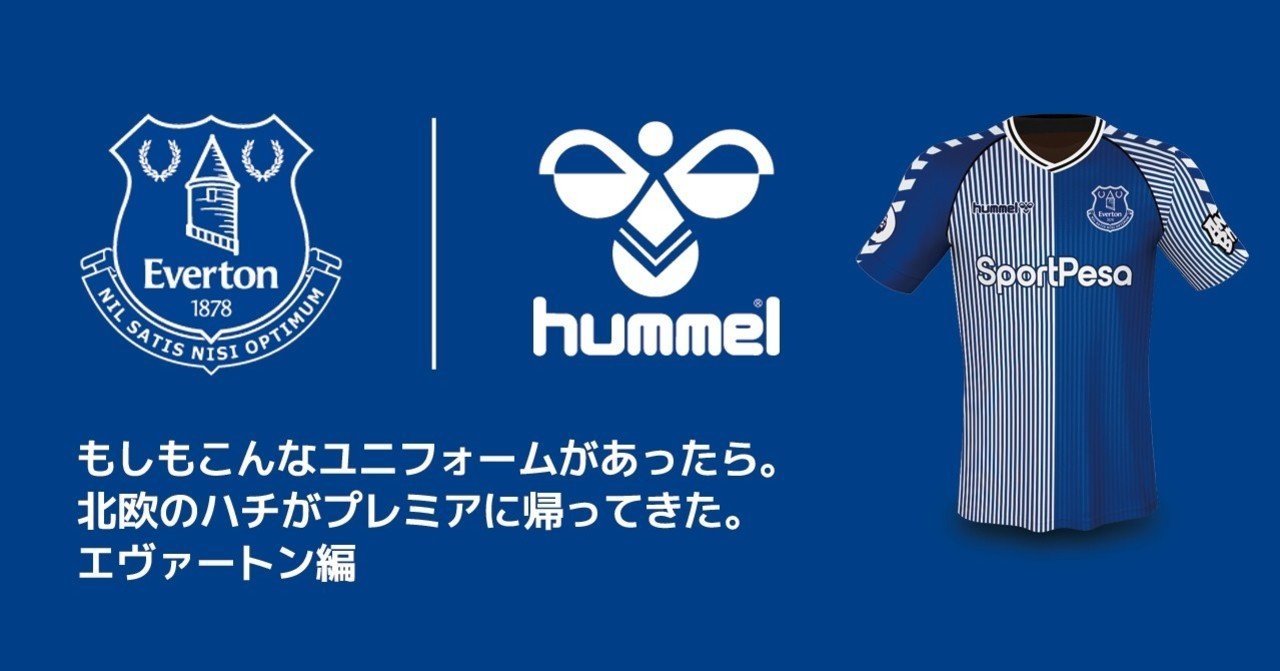 もしもこんなユニフォームがあったら 北欧のハチがプレミアに帰ってきた エヴァートン編 ともさん Note もしもこんなユニフォームがあったら 北欧のハチがプレミアに帰ってきた エヴァートン編 ともさん Note