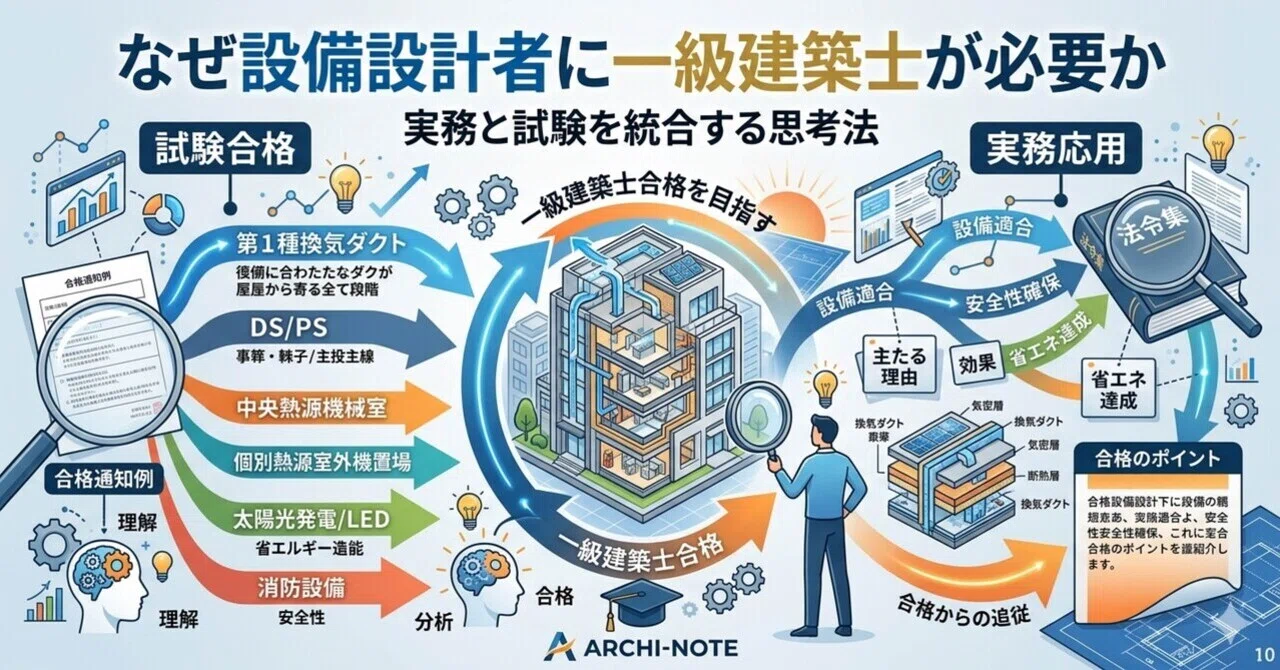 なぜ設備設計者に一級建築士が必要か｜IKKI｜一級建築士×設備×発注者支援CM