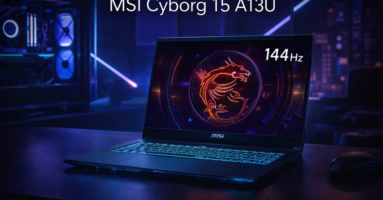 MSI Cyborg 15 A13U、最初のゲーミングノートとしてかなり現実的。買う