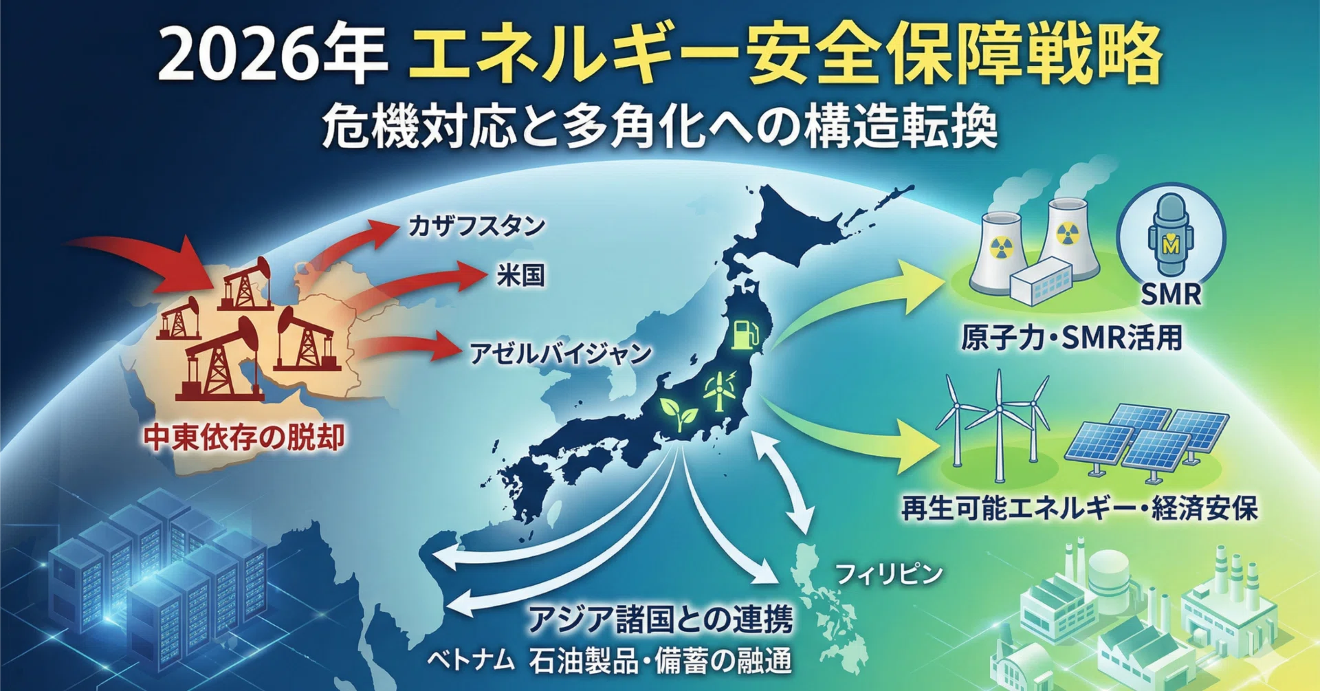 エネルギー危機の克服と供給源の多角化に向けた戦略｜一谷 勇一郎