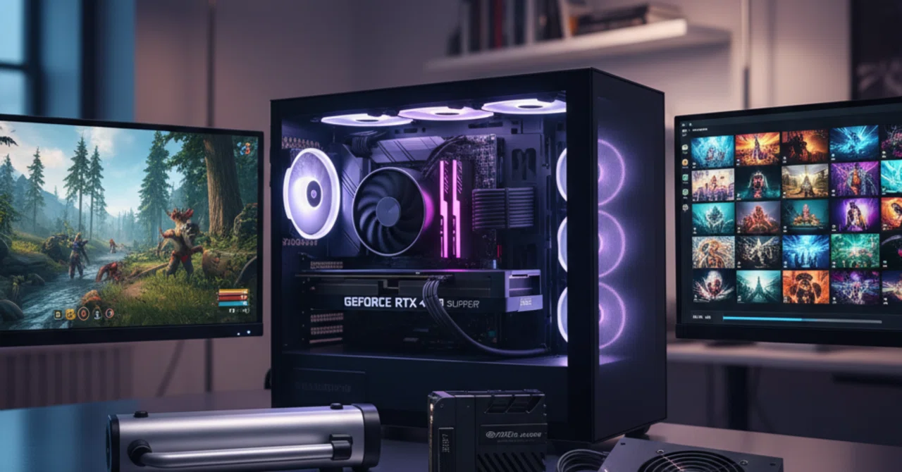 4KゲームもAI生成も思いのまま！究極の「RTX 4080 SUPER」で自作PCを