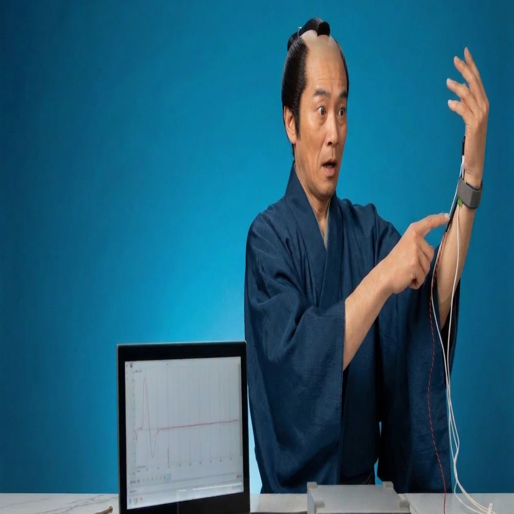 PowerLabセンサーのプロモーションに平賀源内登場！？｜バイオリサーチ