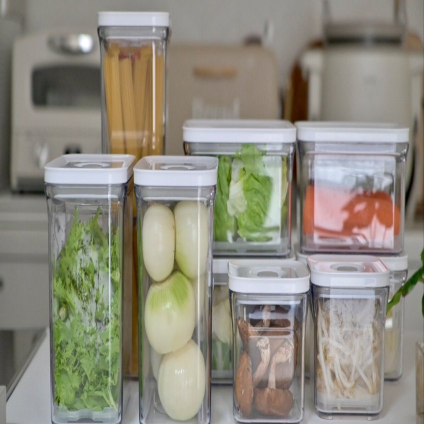 楽天で買ったVAKUENの真空保存容器｜ボタンひとつで野菜の鮮度が全然