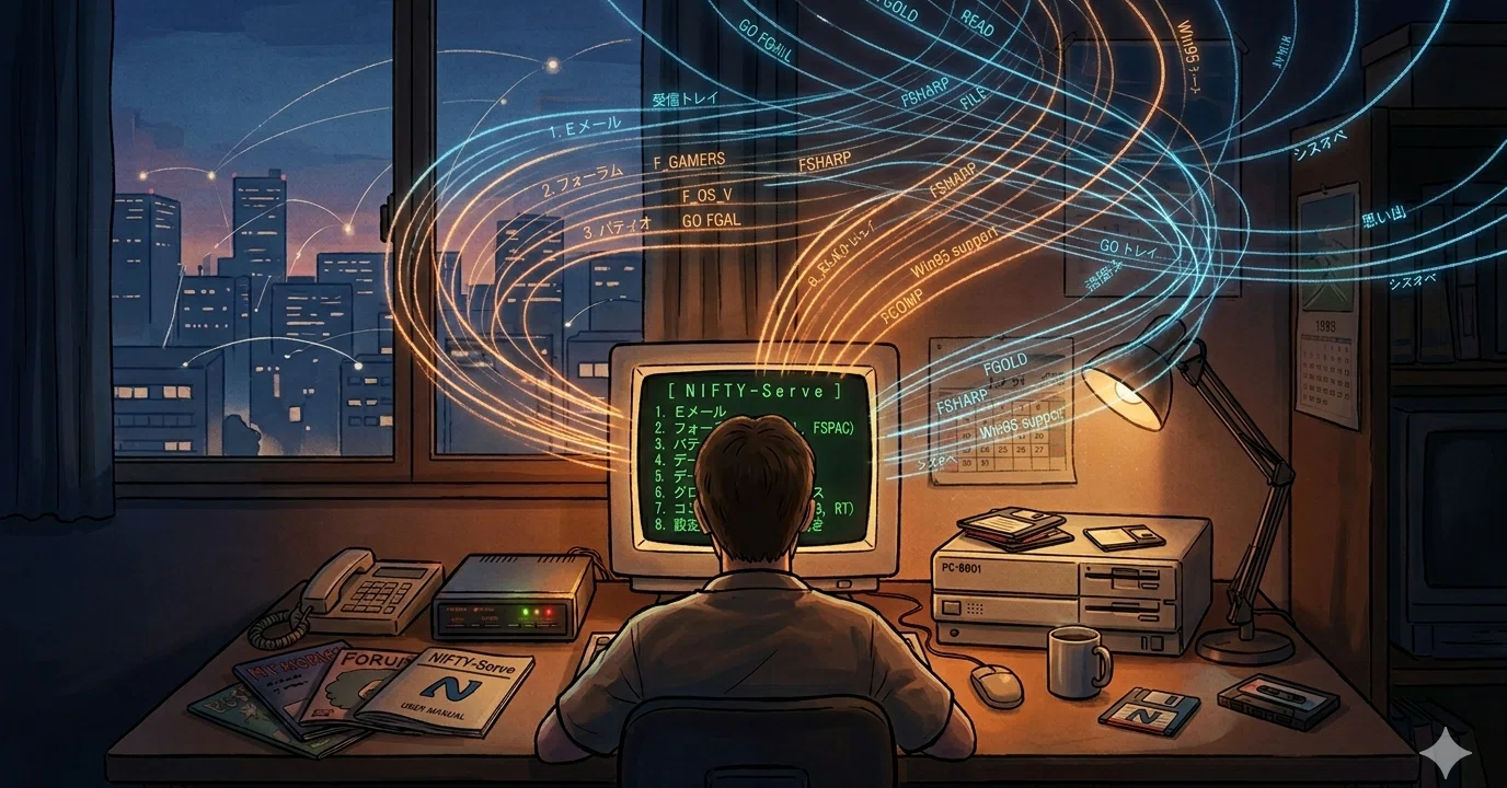 インターネット以前の「楽園」を振り返る - パソコン通信の代名詞