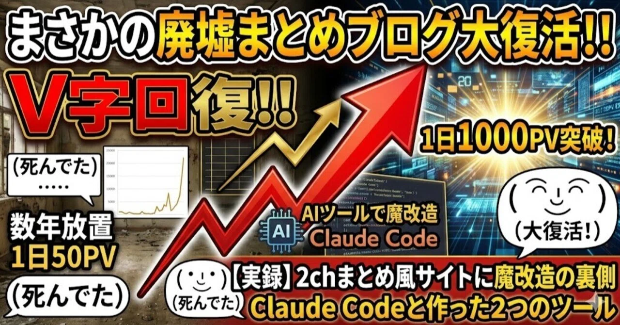 hhr　2点おまとめ まさかの廃墟まとめブログ大復活！！【実録】数年放置で1日50PVの廃墟